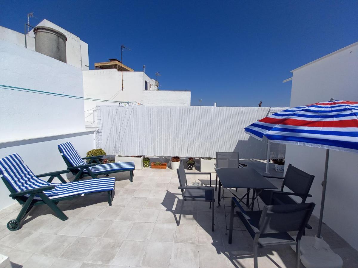 Apartament Casa Malakita With Private Seaview Roof Terrace Conil De La Frontera Zewnętrze zdjęcie